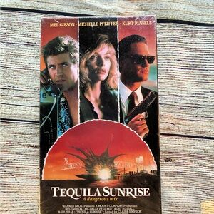 Tequila Sunrise Movie VHS Tape